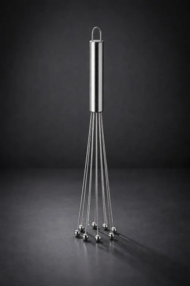 BEYZANA Top Uçlu Çelik Çırpıcı - 30 cm - görsel 1